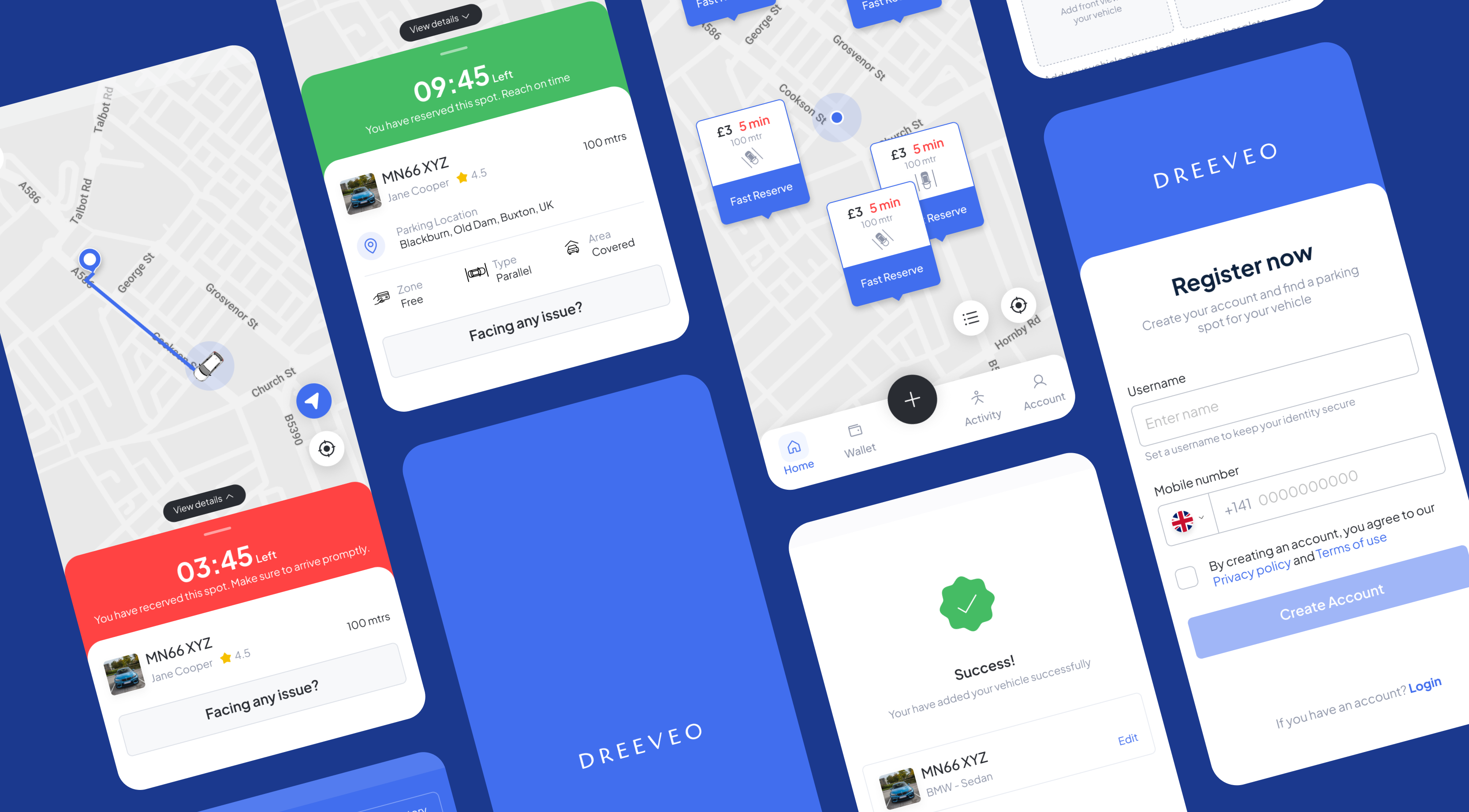 Dreeveo product interface detail