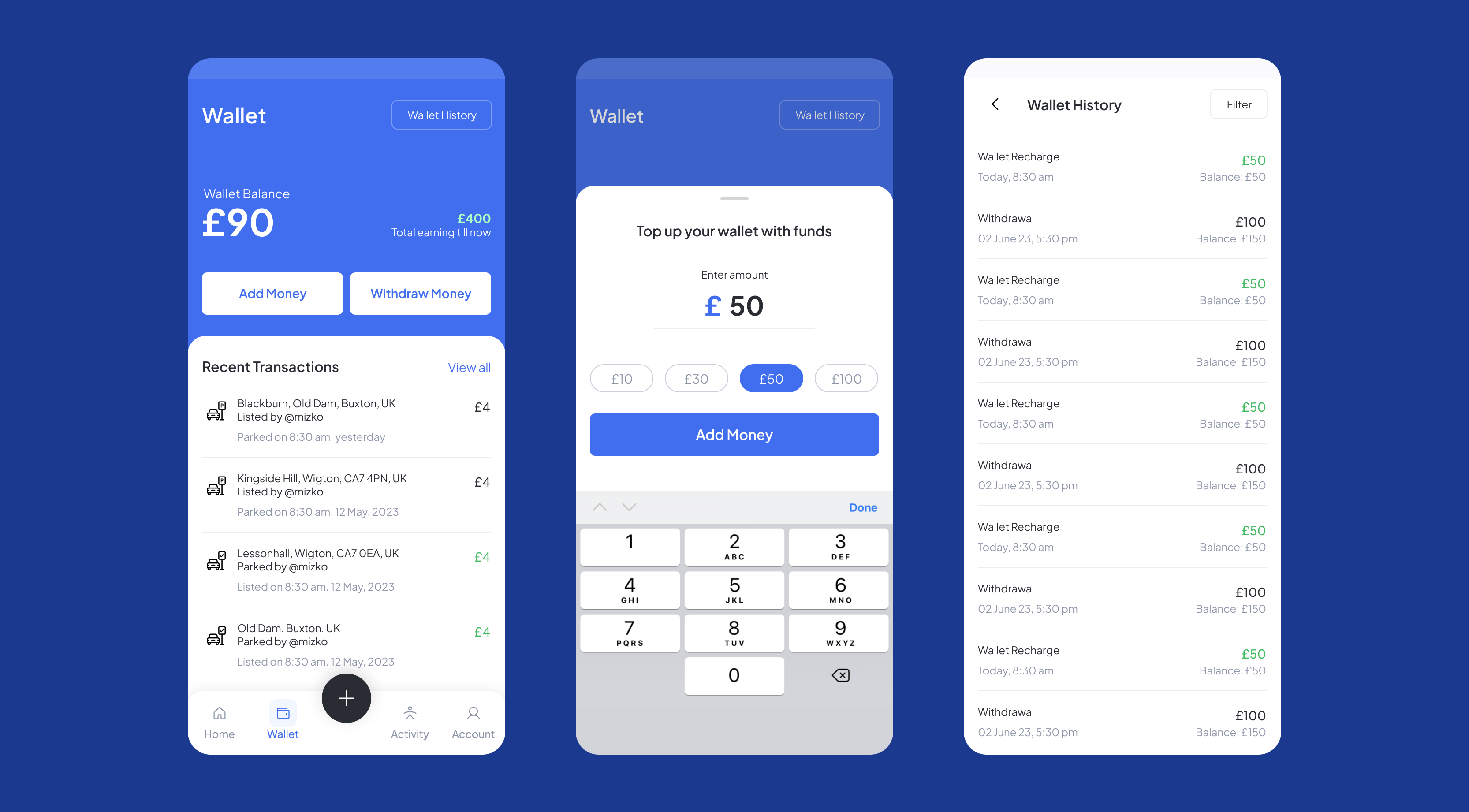 Dreeveo product interface detail